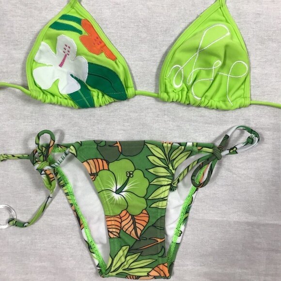 Recco brazilian floral print bikini set - Picture 2 of 4